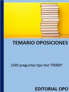 1040 preguntas tipo test TREBEP