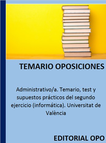 Administrativo/a. Temario