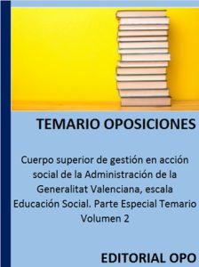 Cuerpo superior de gestión en acción social de la Administración de la Generalitat Valenciana
