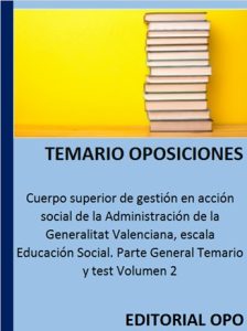Cuerpo superior de gestión en acción social de la Administración de la Generalitat Valenciana