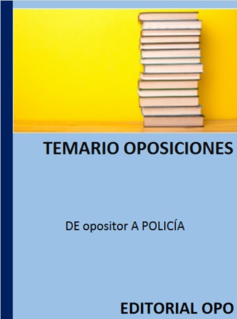 DE opositor A POLICÍA