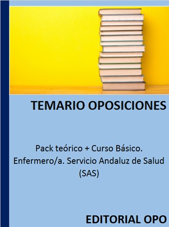 Pack teórico + Curso Básico. Enfermero/a. Servicio Andaluz de Salud (SAS)