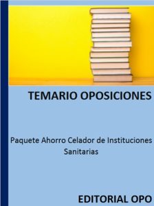 Paquete Ahorro Celador de Instituciones Sanitarias