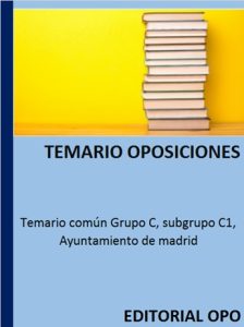 Temario común Grupo C