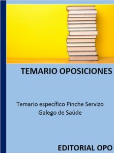 Temario específico Pinche Servizo Galego de Saúde